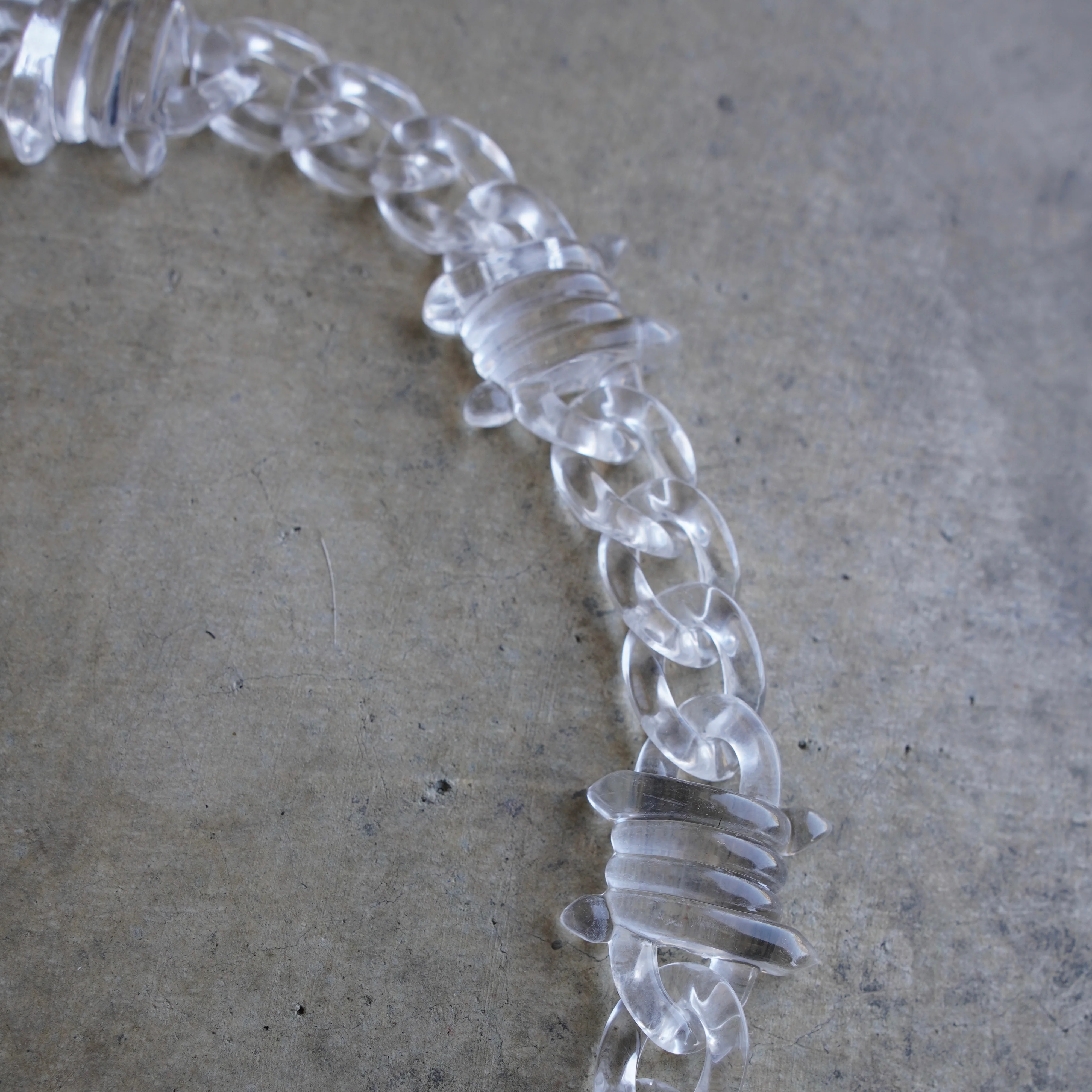 Barbed Cross Link Necklace - Image 3