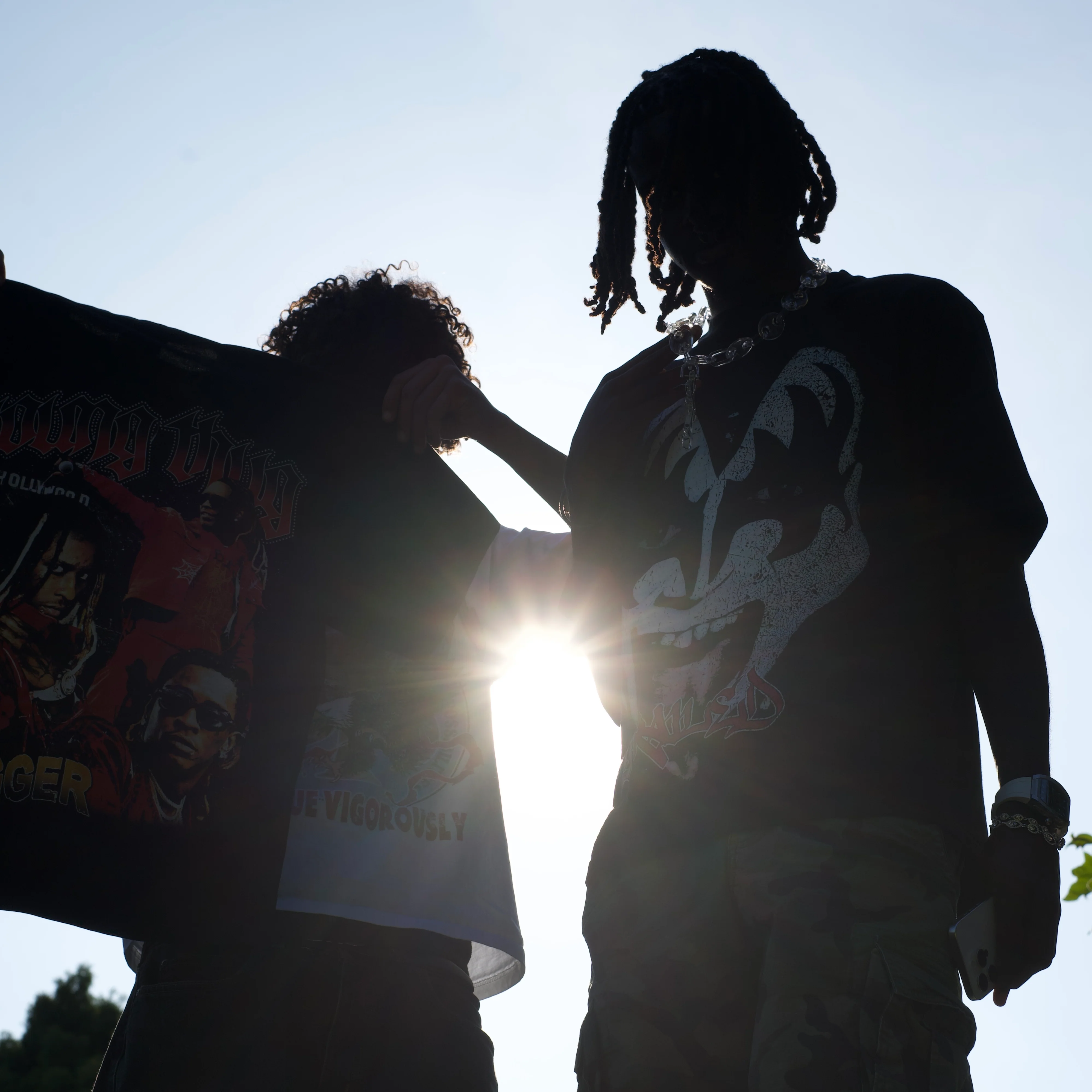 "Free Thug Tee" (Black) - Image 10