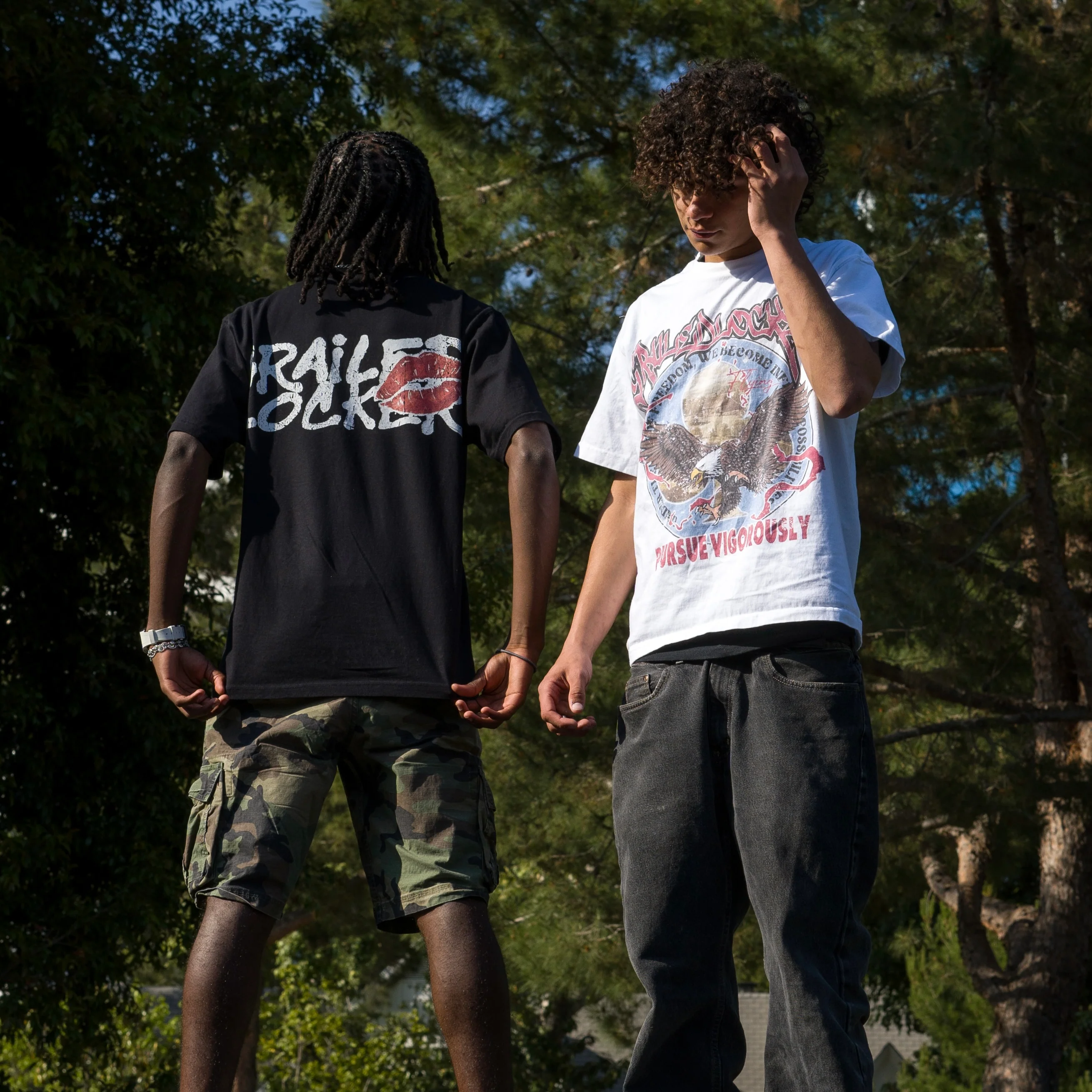 "Kiss Me Tee" (Black) - Image 10