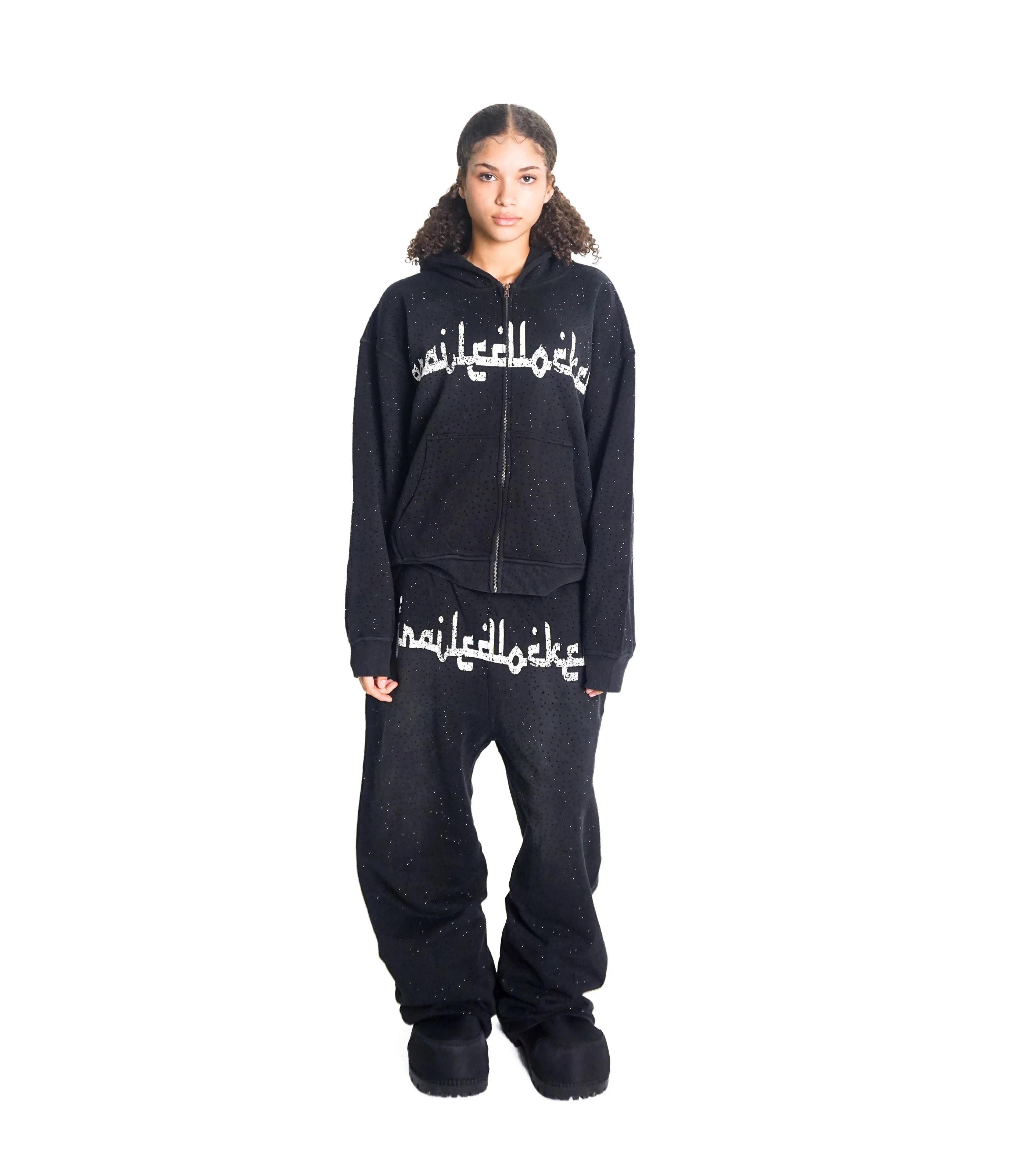 White Arabic Grailed Locker Double Waisted Pants - Image 9